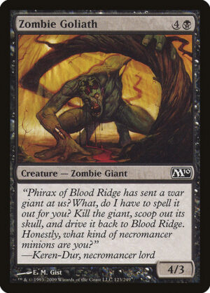Zombie Goliath<br /><span class="collector-number">Collector No. 123</span>