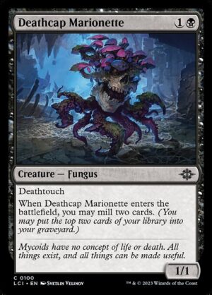 Deathcap Marionette - Foil<br /><span class="collector-number">Collector No. 100</span>