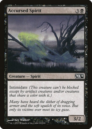 Accursed Spirit<br /><span class="collector-number">Collector No. 83</span>