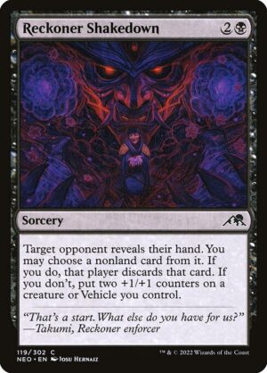 Reckoner Shakedown - Foil<br /><span class="collector-number">Collector No. </span>