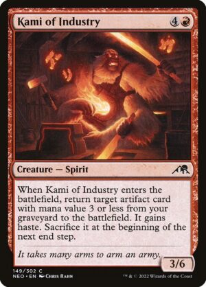 Kami of Industry - Foil<br /><span class="collector-number">Collector No. </span>