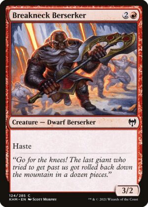 Breakneck Berserker - Foil<br /><span class="collector-number">Collector No. </span>
