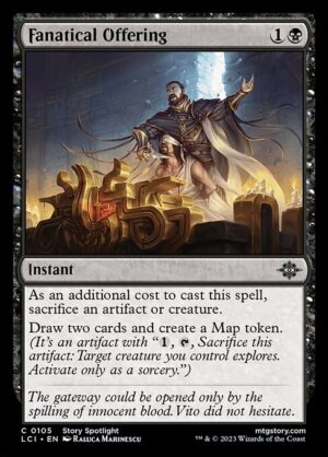 Fanatical Offering - Foil<br /><span class="collector-number">Collector No. 105</span>