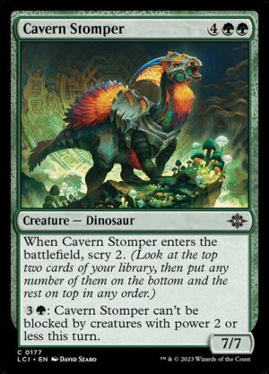 Cavern Stomper - Foil<br /><span class="collector-number">Collector No. 177</span>