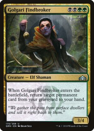 Golgari Findbroker<br /><span class="collector-number">Collector No. </span>