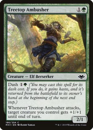 Treetop Ambusher<br /><span class="collector-number">Collector No. 186</span>