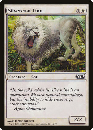 Silvercoat Lion<br /><span class="collector-number">Collector No. 31</span>