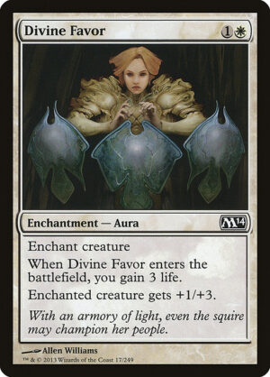 Divine Favor<br /><span class="collector-number">Collector No. 17</span>