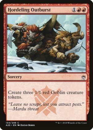 Hordeling Outburst - Foil<br /><span class="collector-number">Collector No. 134</span>