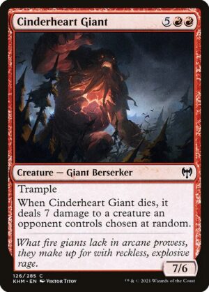 Cinderheart Giant - Foil<br /><span class="collector-number">Collector No. </span>
