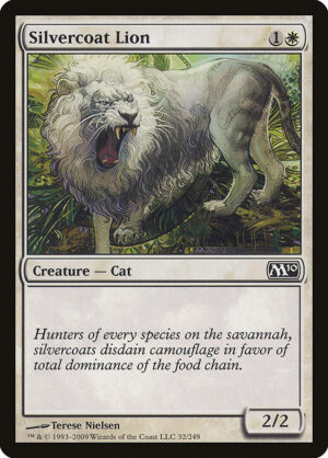Silvercoat Lion<br /><span class="collector-number">Collector No. 32</span>