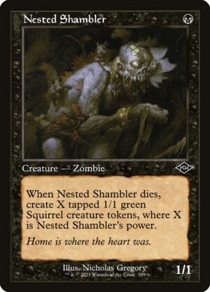 Nested Shambler (Retro Frame) (Foil Etched)
