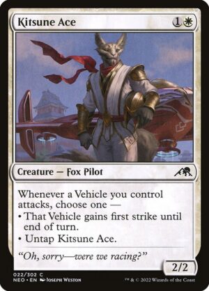 Kitsune Ace - Foil<br /><span class="collector-number">Collector No. </span>