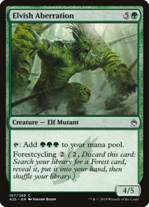 Elvish Aberration<br /><span class="collector-number">Collector No. 167</span>