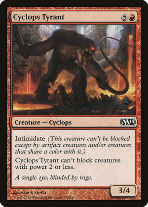 Cyclops Tyrant<br /><span class="collector-number">Collector No. 135</span>