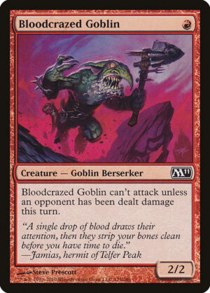 Bloodcrazed Goblin<br /><span class="collector-number">Collector No. 125</span>
