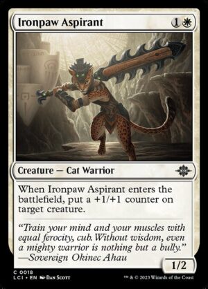 Ironpaw Aspirant - Foil<br /><span class="collector-number">Collector No. 18</span>