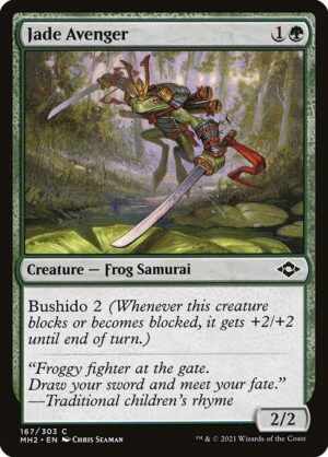 Jade Avenger<br /><span class="collector-number">Collector No. 167</span>