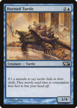 Horned Turtle<br /><span class="collector-number">Collector No. 55</span>