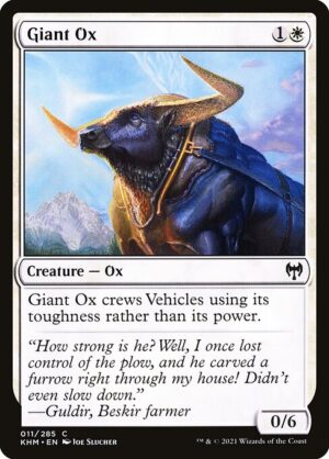 Giant Ox - Foil<br /><span class="collector-number">Collector No. </span>