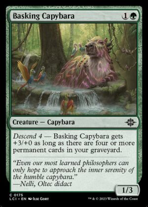 Basking Capybara - Foil<br /><span class="collector-number">Collector No. </span>