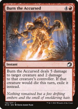 Burn the Accursed<br /><span class="collector-number">Collector No. 132</span>