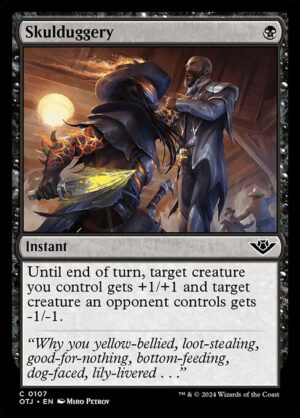 Skulduggery<br /><span class="collector-number">Collector No. 107</span>
