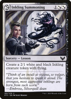 Inkling Summoning<br /><span class="collector-number">Collector No. 195</span>