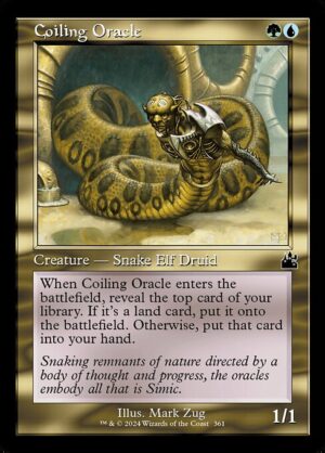 Coiling Oracle (Retro Frame)<br /><span class="collector-number">Collector No. 361</span>