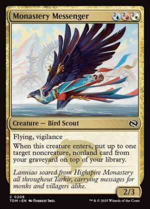 Monastery Messenger<br /><span class="collector-number">Collector No. 208</span>