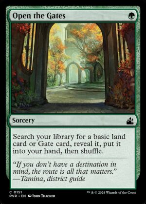 Open the Gates - Foil<br /><span class="collector-number">Collector No. 151</span>