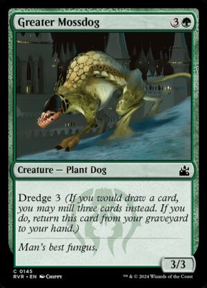 Greater Mossdog<br /><span class="collector-number">Collector No. 145</span>