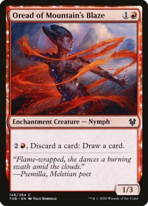 Oread of Mountain's Blaze<br /><span class="collector-number">Collector No. 146</span>