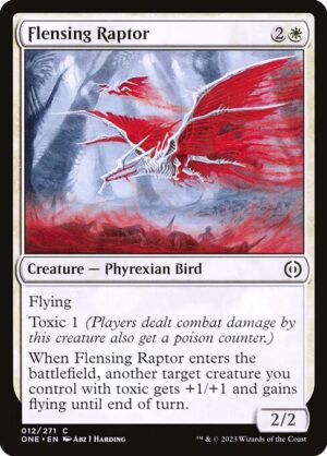 Flensing Raptor<br /><span class="collector-number">Collector No. 12</span>