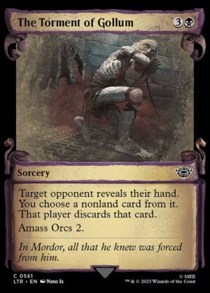 The Torment of Gollum (Showcase Scrolls)<br /><span class="collector-number">Collector No. 561</span>