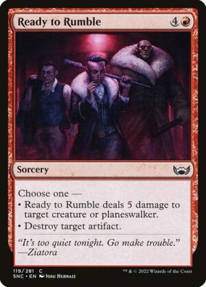 Ready to Rumble<br /><span class="collector-number">Collector No. 119</span>