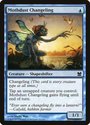 Mothdust Changeling<br /><span class="collector-number">Collector No. 53</span>