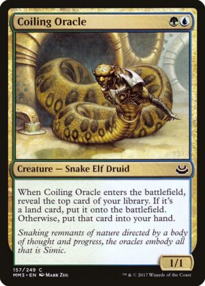 Coiling Oracle<br /><span class="collector-number">Collector No. 157</span>