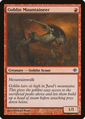 Goblin Mountaineer<br /><span class="collector-number">Collector No. 102</span>
