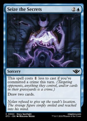 Seize the Secrets - Foil<br /><span class="collector-number">Collector No. 64</span>