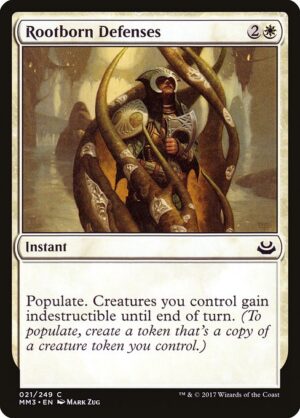 Rootborn Defenses<br /><span class="collector-number">Collector No. 21</span>