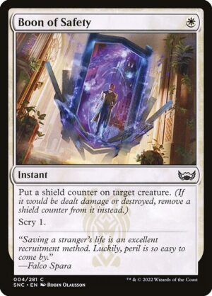 Boon of Safety<br /><span class="collector-number">Collector No. 4</span>