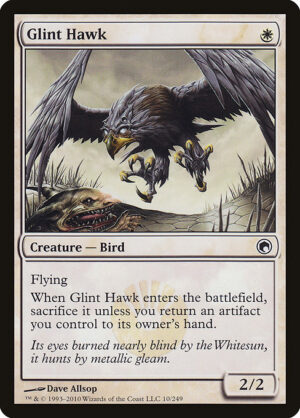 Glint Hawk<br /><span class="collector-number">Collector No. 10</span>