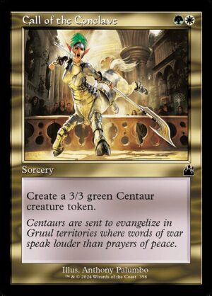 Call of the Conclave (Retro Frame)<br /><span class="collector-number">Collector No. 358</span>