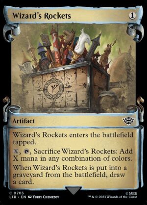 Wizard's Rockets (Showcase Scrolls)<br /><span class="collector-number">Collector No. 703</span>
