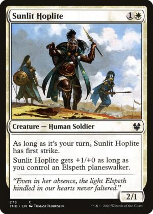 Sunlit Hoplite<br /><span class="collector-number">Collector No. 273</span>