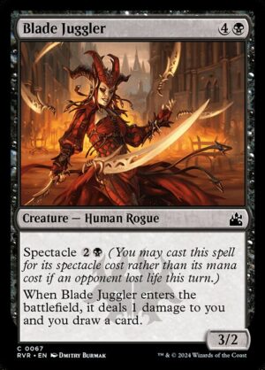 Blade Juggler - Foil<br /><span class="collector-number">Collector No. 67</span>