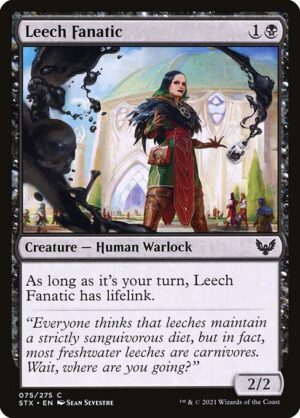 Leech Fanatic - Foil<br /><span class="collector-number">Collector No. 75</span>