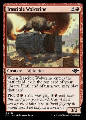 Irascible Wolverine<br /><span class="collector-number">Collector No. 130</span>