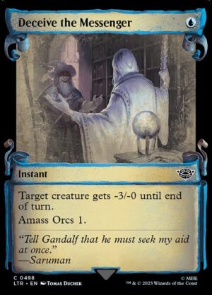 Deceive the Messenger (Showcase Scrolls)<br /><span class="collector-number">Collector No. 498</span>